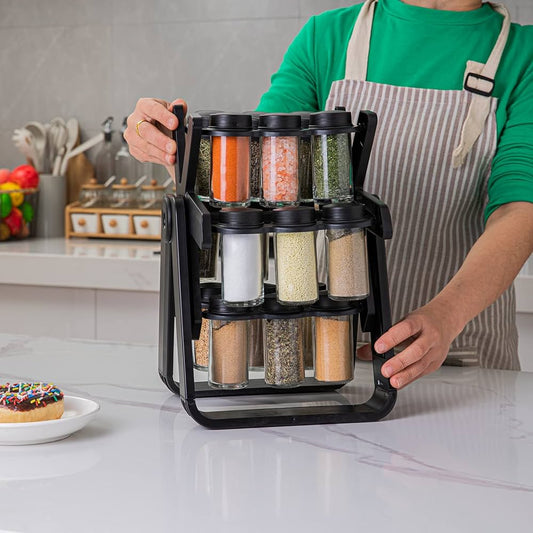 18 Jar Rotating Spice Rack