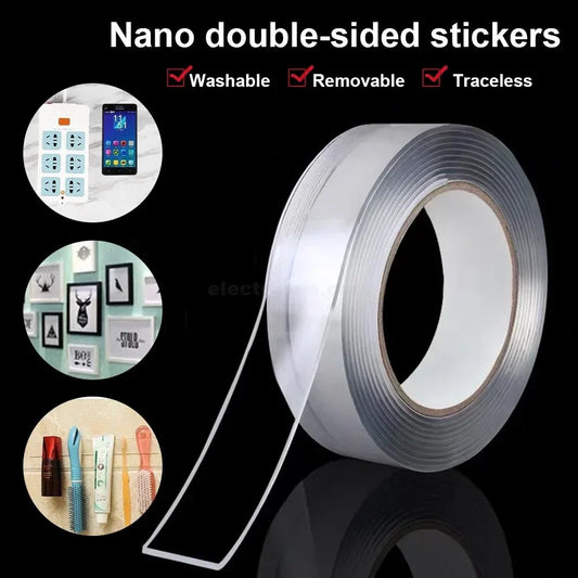 Transparent Reusable Nano Sticky Tape