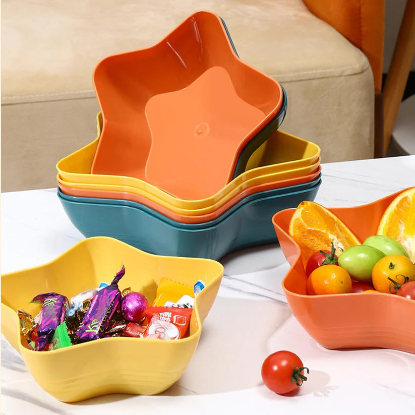 1Pcs Star Design Serving Bowl For Snacks, Fruits & Sweets