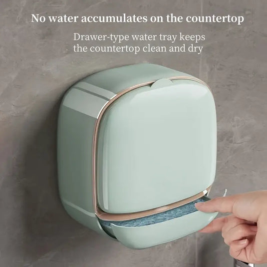 Wall Mount Soap Holder With Drainage