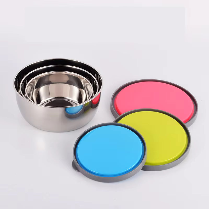 3Pcs Food Container with Lid