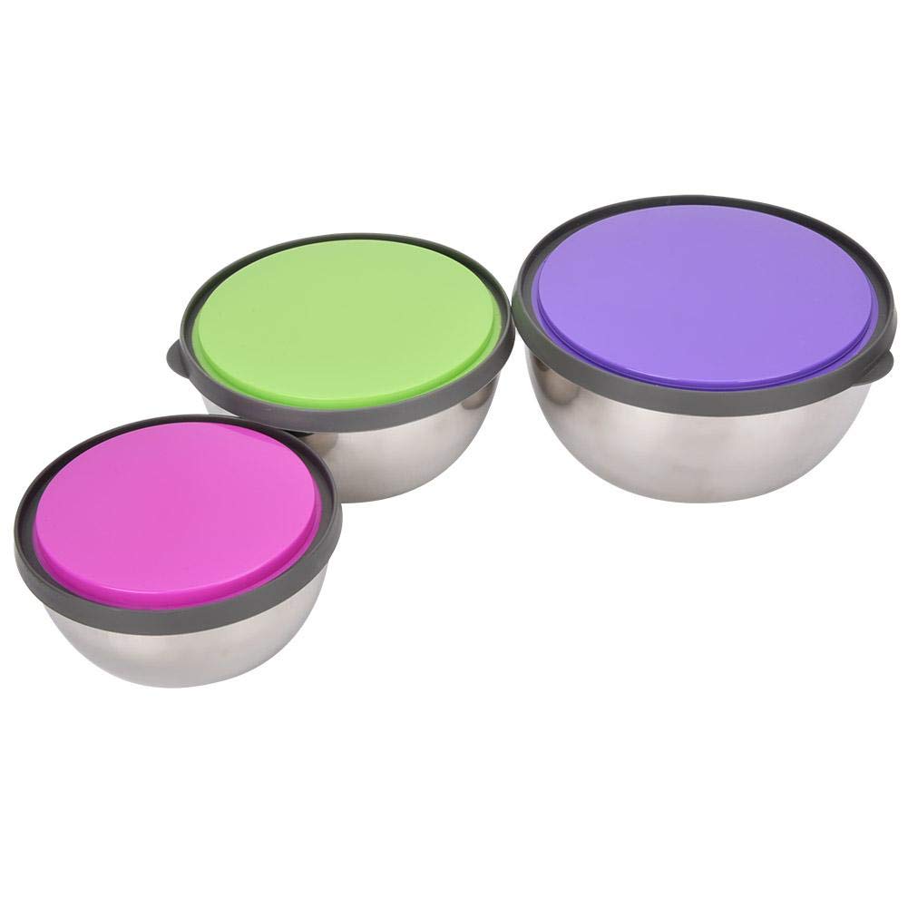 3Pcs Food Container with Lid