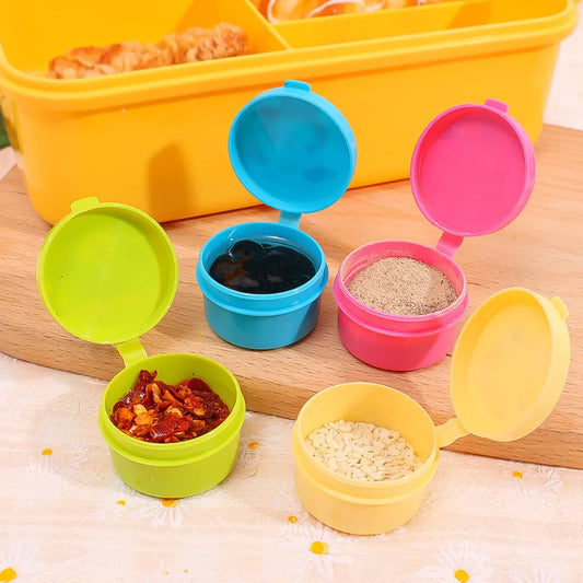 4Pcs Mini Sauce Containers, Home and Living