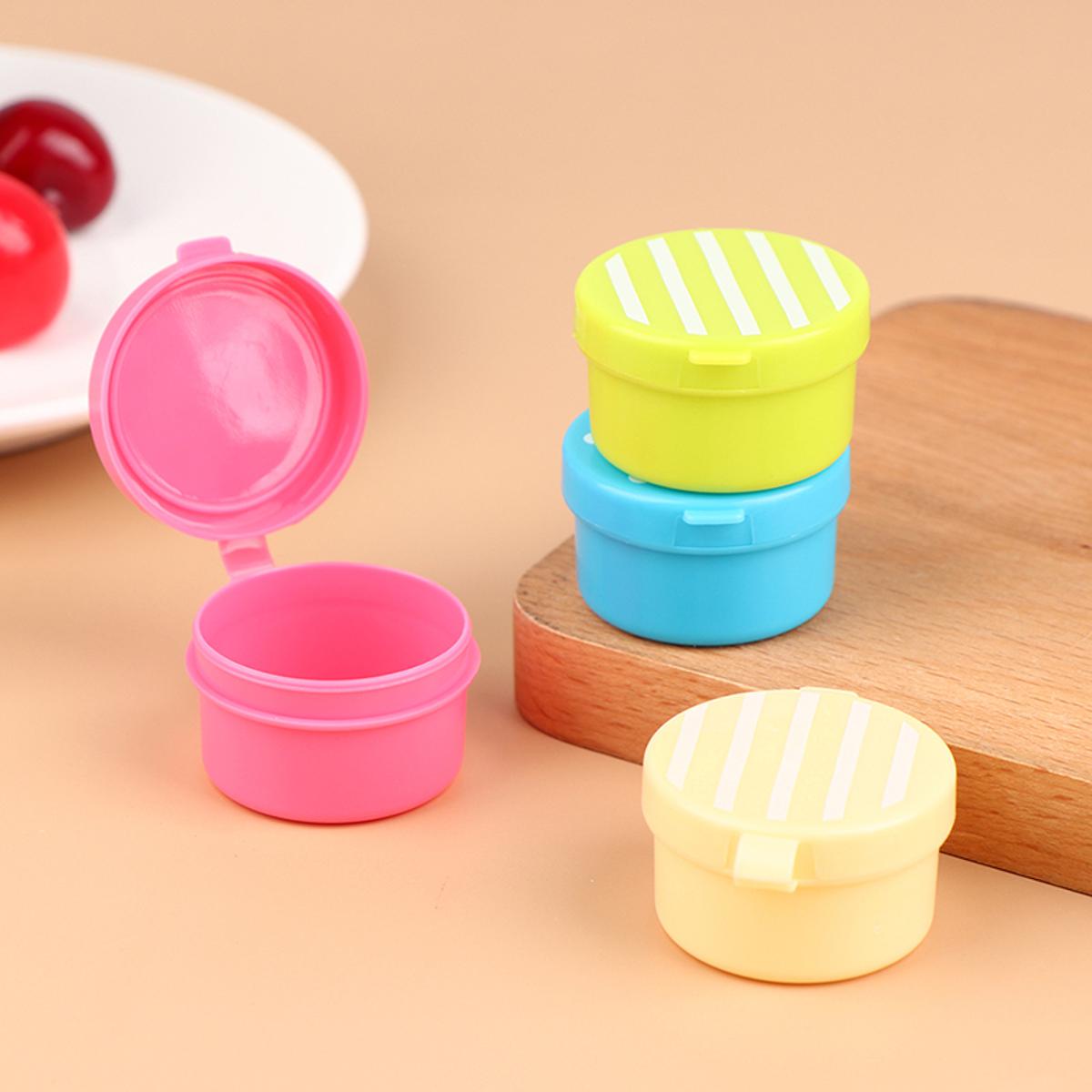 4Pcs Mini Sauce Containers, Home and Living