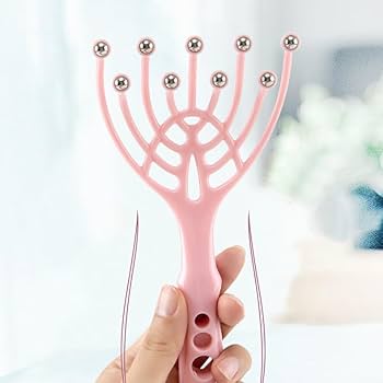 Portable 9 Claw Head Massager For Stress Relief