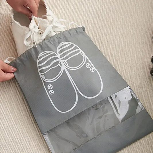 5 Pcs Portable Travel Shoe Storage Bags