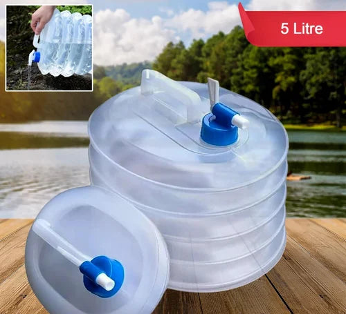 5 Liter Collapsible Water Gallon, Home and Living