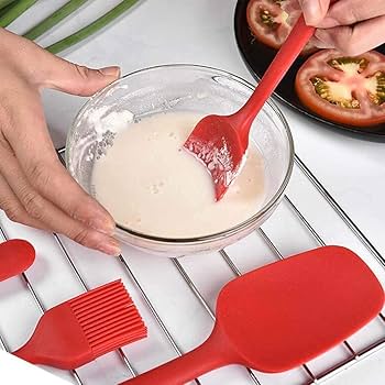 5-Piece Flexible Silicone Kitchen Tools Set