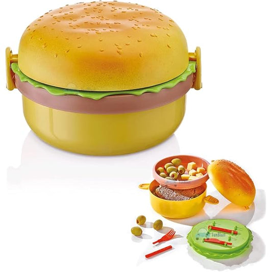Burger Shape Lunch Box
