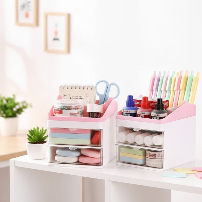 Drawer Type Storage Box – Strong & Long Lasting, Cosmetic Organizer