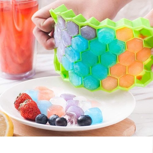 Honeycomb Ice Maker Tray With Lid
