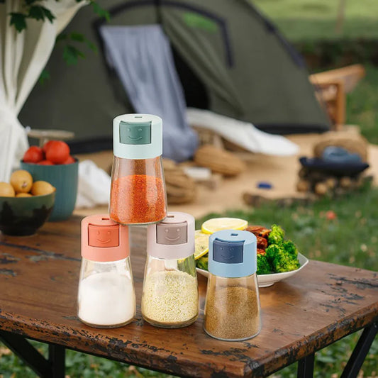 4Pcs Oil & Spice Countertop Set