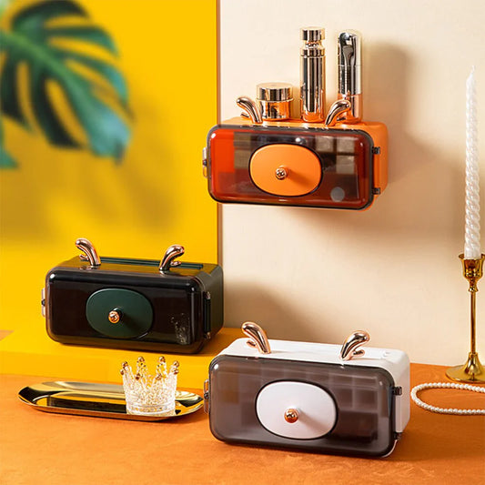 '- Wall Mounted Lipstick Organizer