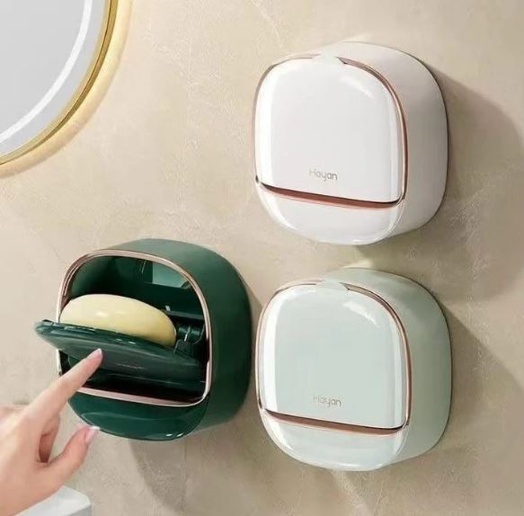 Wall Mount Soap Holder With Drainage