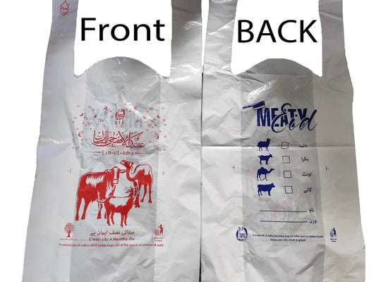 30PCS Bakra Eid Meat Bags Disposable Shoppers