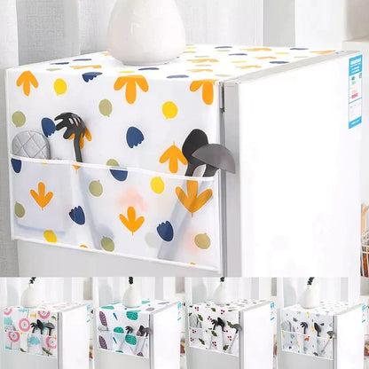 Imported Transparent Fridge Cover
