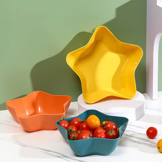 1Pcs Star Design Serving Bowl For Snacks, Fruits & Sweets