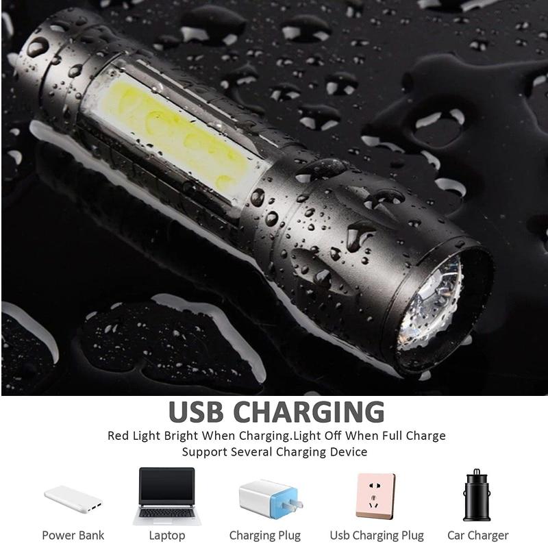 Rechargeable High Brightness LED Torch