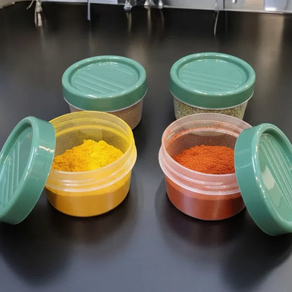 200ml Twist Lid Jars 4 Piece Spice & Herb Set