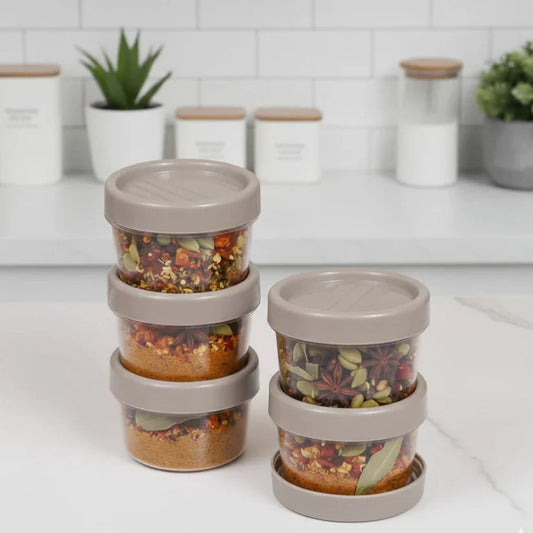 200ml Twist Lid Jars 4 Piece Spice & Herb Set