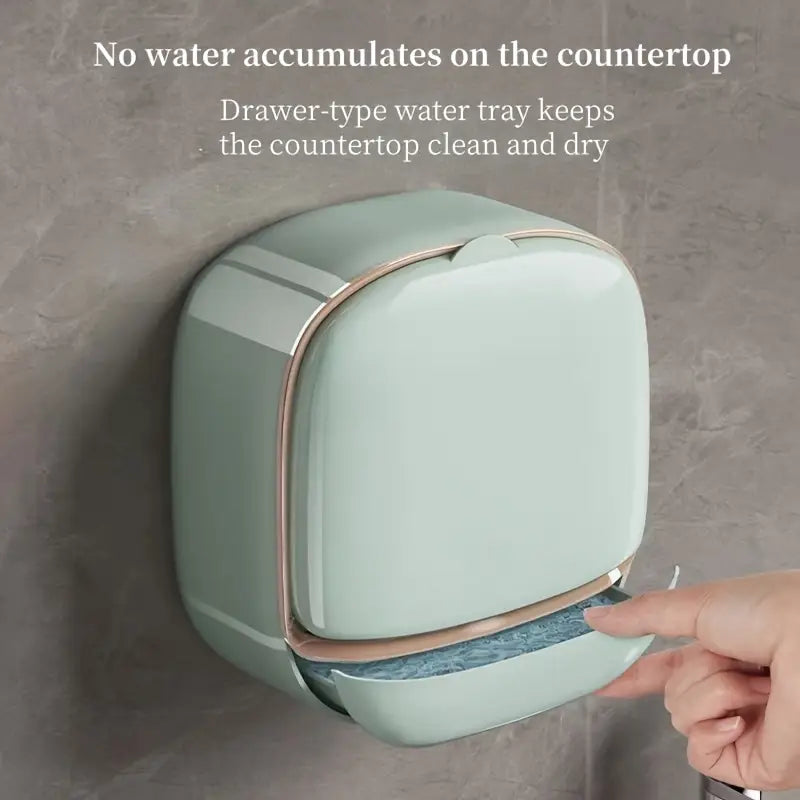 Wall Mount Soap Holder With Drainage