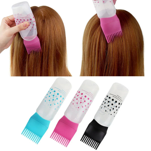 Oil Applicator Root Comb Bottle