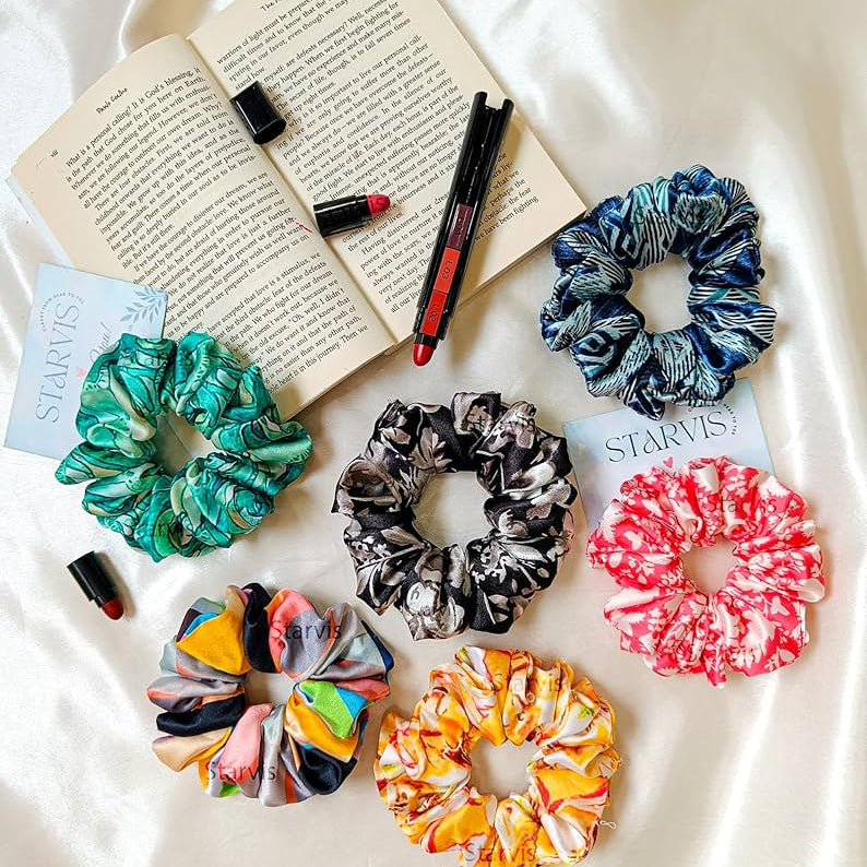 3Pcs Fashion Silk Hair Scrunchies Soft & Cute
Health and Beauty
