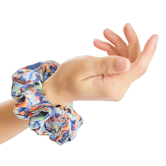 3Pcs Fashion Silk Hair Scrunchies Soft & Cute, Health and Beauty 
