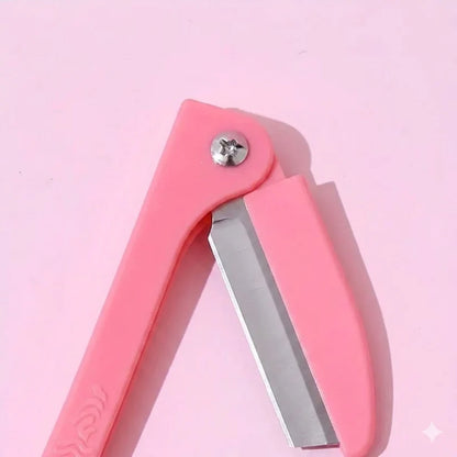 3Pcs Gentle Smooth Edge Foldable Brow Razor Kit