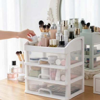 3 Compartment Dressing Drawer, Cosmetic Organizer 