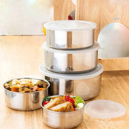 5Pcs Bowl Set with Lids