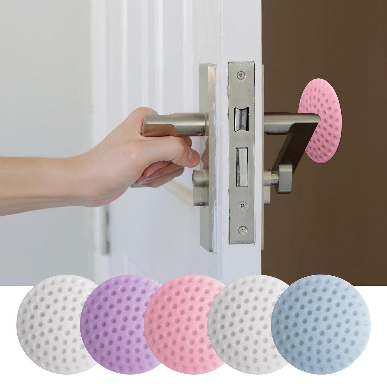 5Pcs Rubber Wall Protector, Home and Living 