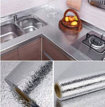 60x200 Cm Aluminium Foil Paper Silver Kitchen Sheet