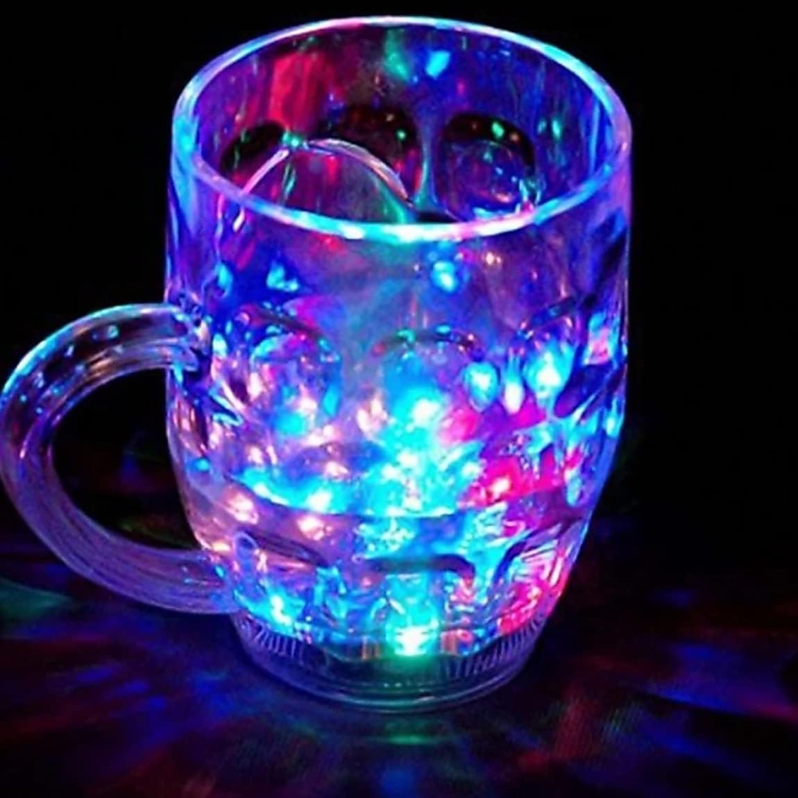 Rainbow Glass Cup