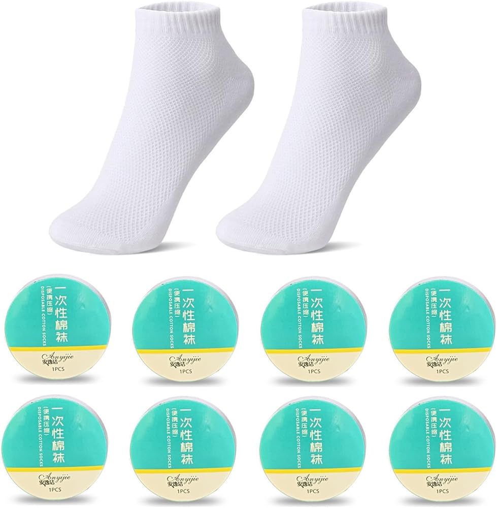 1 Pair Compressed Short Socks Soft, Comfortable