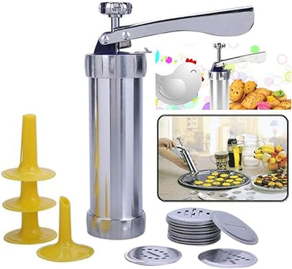 Cookie Press With Multiple Discs