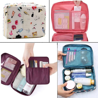 Portable Travel Cosmetic Toiletry Hanging Bag