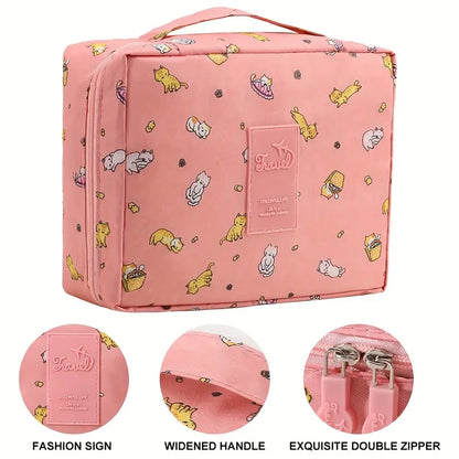 Portable Travel Cosmetic Toiletry Hanging Bag