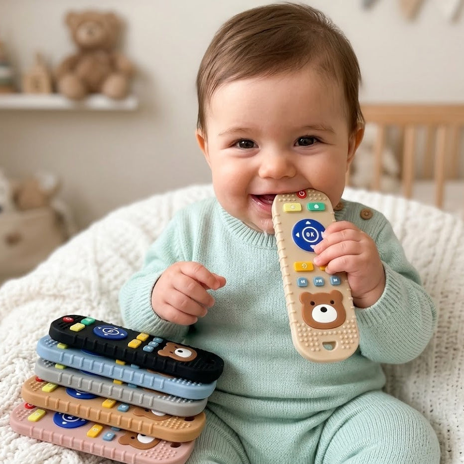Baby Comfort Silicone Teething Toy Natural Touch Surface