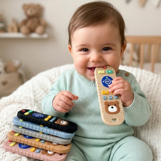 Baby Comfort Silicone Teething Toy Natural Touch Surface