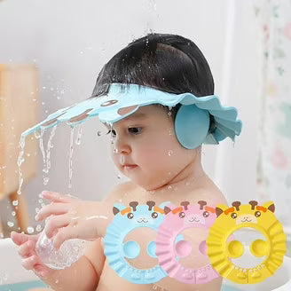 Baby Shower Cap for Eye and Ear Protection