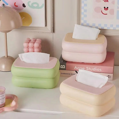 Elegant Tissue Box Storage Organizer