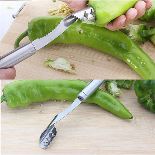 Stainless Steel Chili Seed Remover