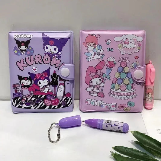 Mini Cute Pocket Autograph Notebook With Pen Combo