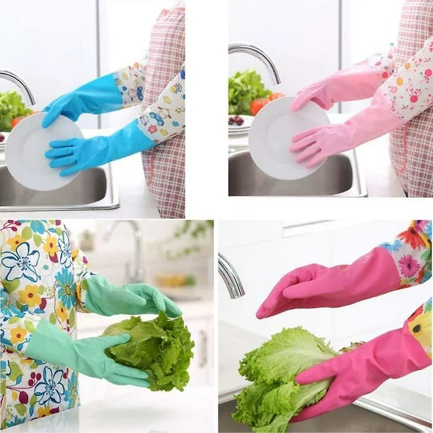 Durable Long Arm Silicone Gloves Flexible & Long Lasting