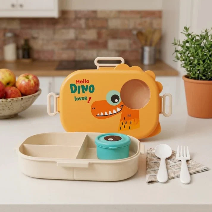 Dino Double Layers Lunch Box