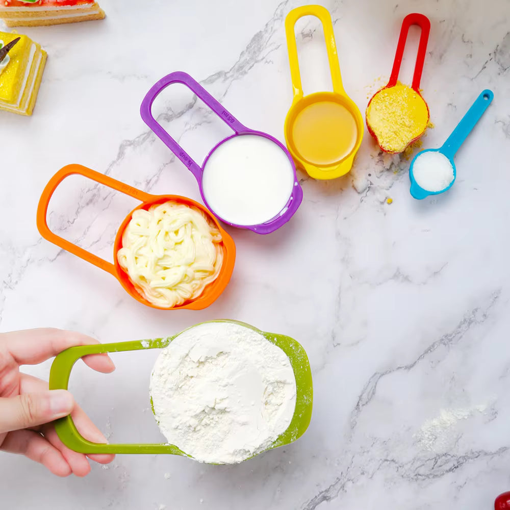 6 Pcs Measuring Spoons For Every Recipe