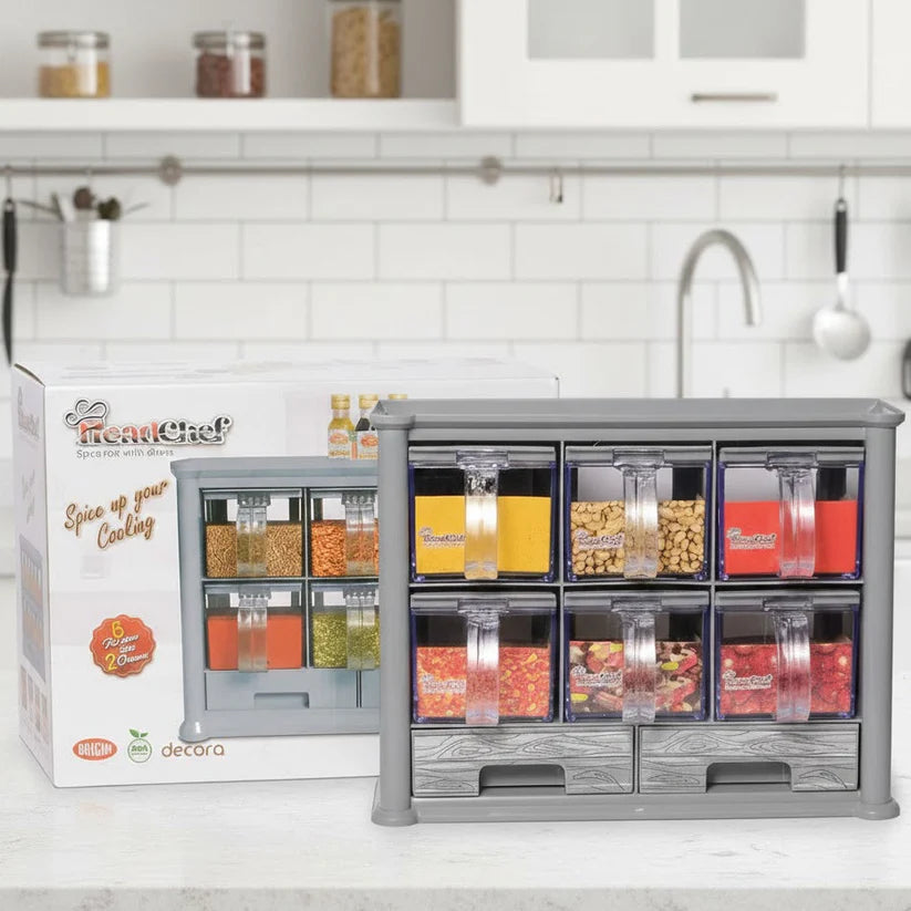 Head Chef Sliding Multi Drawer Spice Organizer