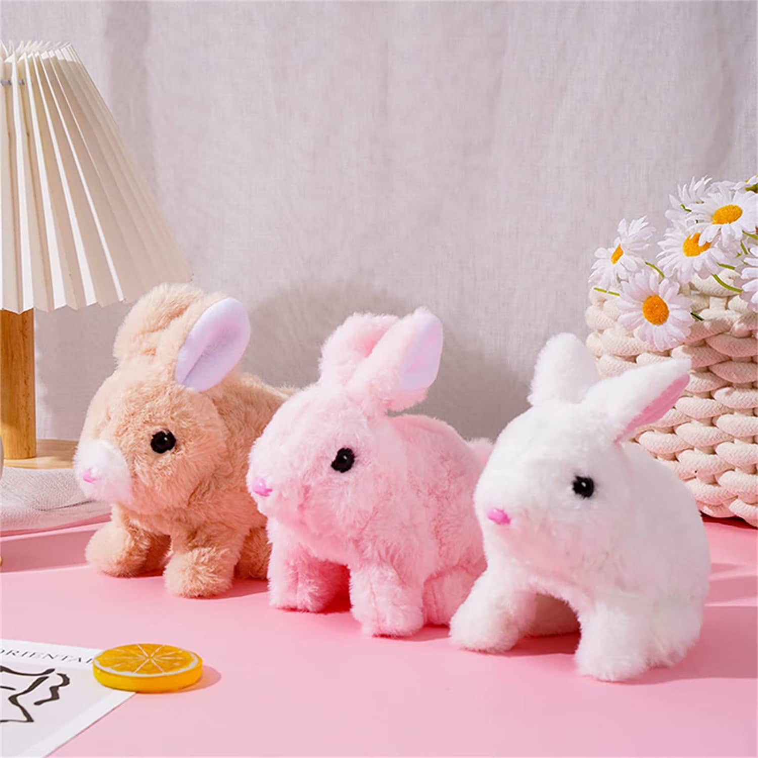 Kids Dancing Bunny Plush Toy With Music