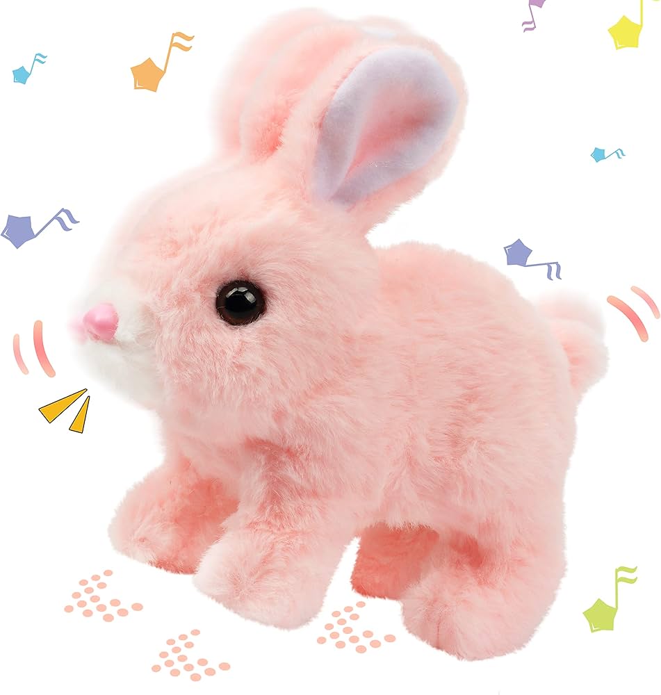Kids Dancing Bunny Plush Toy With Music